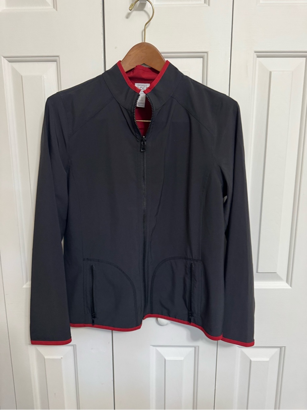 Chico’s REVERSIBLE Golf Jacket with Pockets